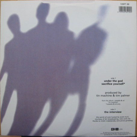 Tin Machine : Under The God (10", Single)