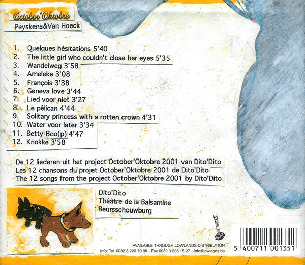 Dett Peyskens & Danny Van Hoeck : October'Oktobre (CD, Album)