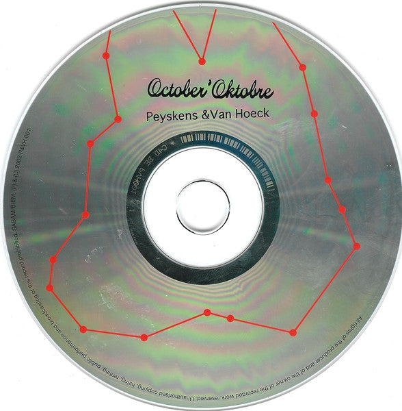 Dett Peyskens & Danny Van Hoeck : October'Oktobre (CD, Album)
