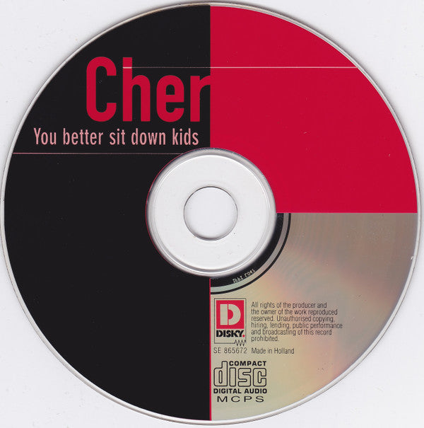 Cher : You Better Sit Down Kids (CD, Comp)