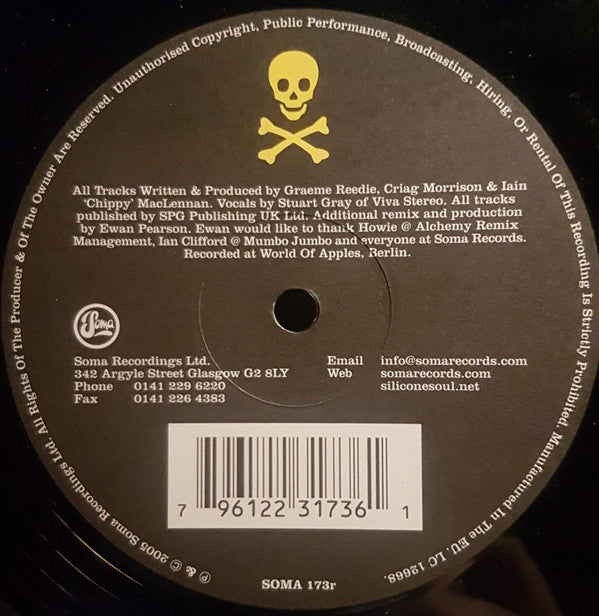 Silicone Soul : The Poisoner's Diary (Ewan Pearson Mixes) (12")