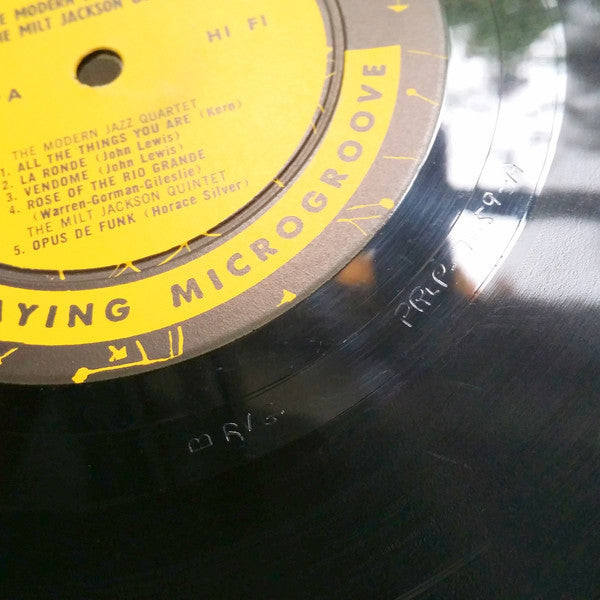 The Modern Jazz Quartet / Milt Jackson Quintet : M J Q (LP, Comp, Mono, RM, Dee)