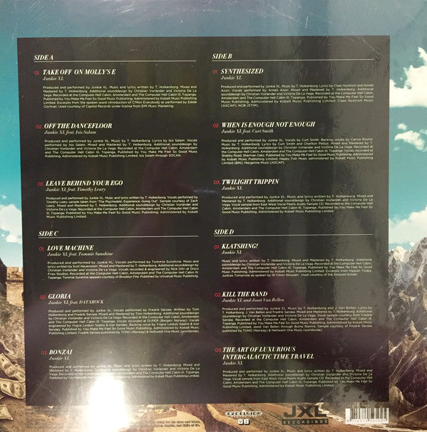Junkie XL : Synthesized (2x12", Album + CD, Album)