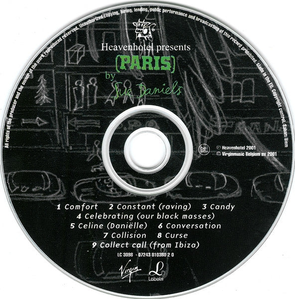 Sunday Afternoon Soundsystem Featuring Sue Daniels : Paris (CD, Album)