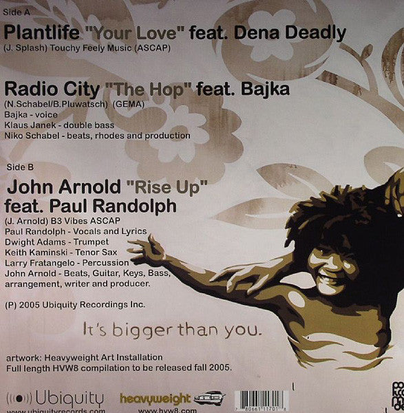 Various : HVW8 Presents: Music Is My Art (12", Smplr)