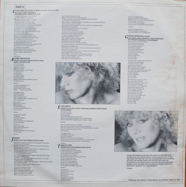 Conny Vandenbos : Vogelvrij (LP, Album)