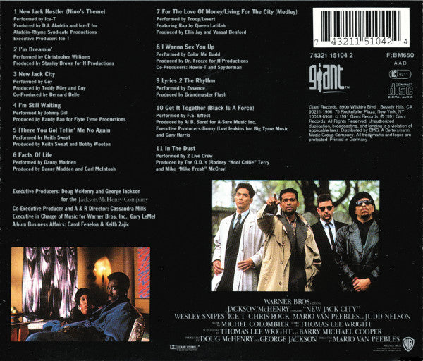 Various : New Jack City (CD, Comp, RE)