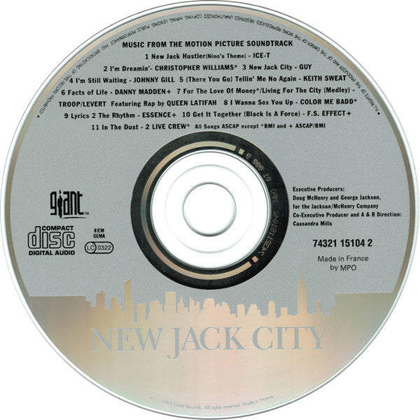Various : New Jack City (CD, Comp, RE)