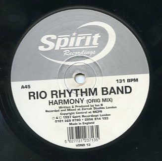 Rio Rhythm Band : Harmony (12")