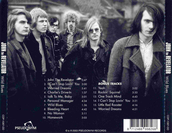 John The Revelator : Wild Blues (CD, Album, RE, RM)
