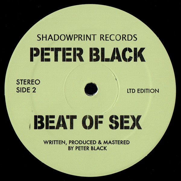Peter Black (2) : Trash (Disco Theme) / Beat Of Sex (12")