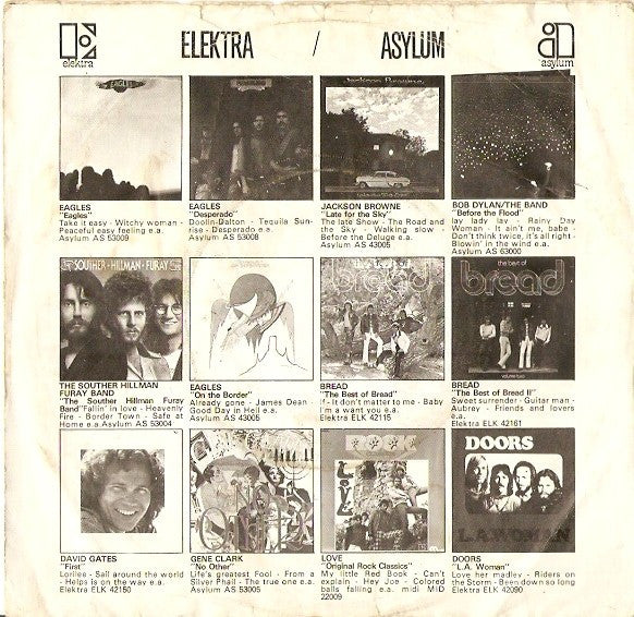 Eagles : Lyin' Eyes (7", Single)