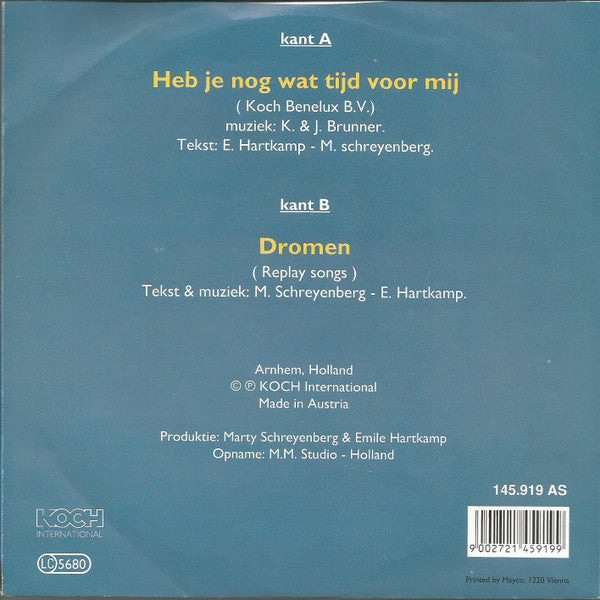 Diane (21) : Heb Je Nog Wat Tijd Voor Mij (7", Single)