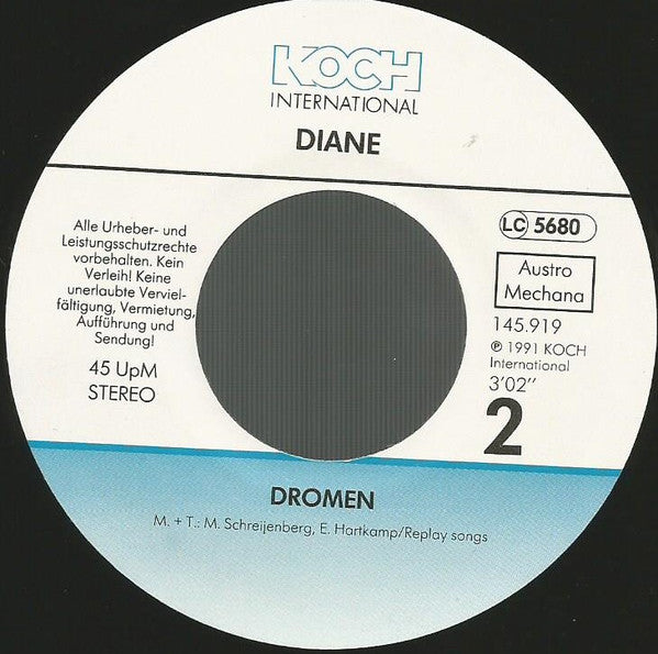 Diane (21) : Heb Je Nog Wat Tijd Voor Mij (7", Single)