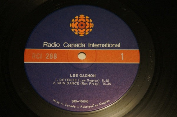 Lee Gagnon : Jazzzzz (LP, Album, RP)