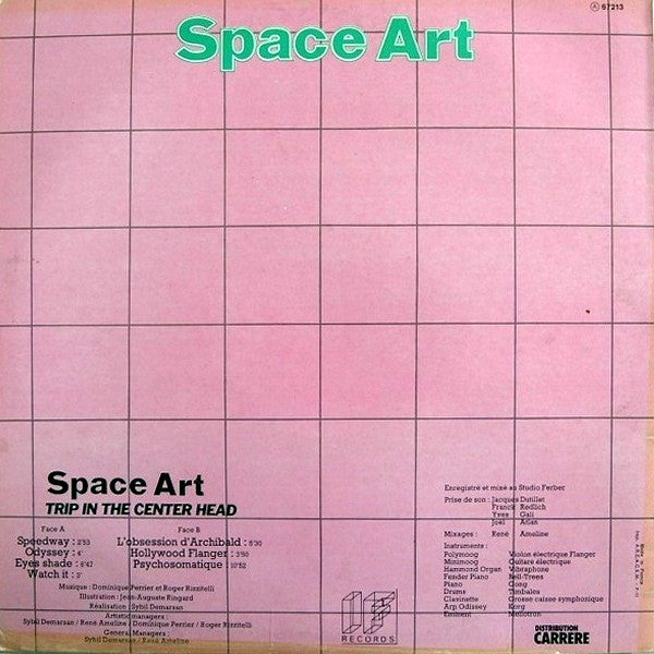 Space Art (2) : Trip In The Center Head (LP, Album)