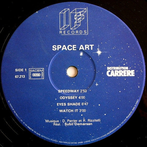 Space Art (2) : Trip In The Center Head (LP, Album)