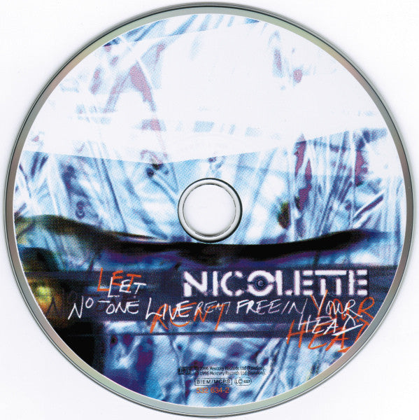 Nicolette : Let No-One Live Rent Free In Your Head (CD, Album)