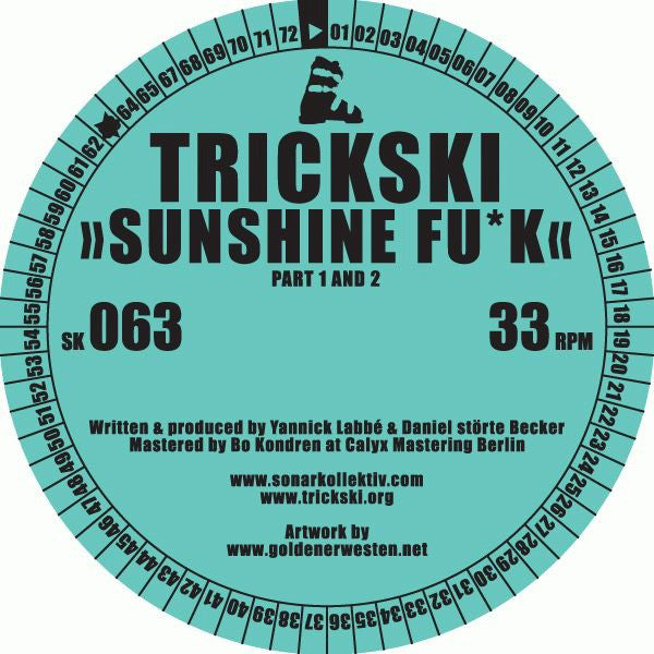 Trickski : Sweat / Sunshine Fu*k (12")
