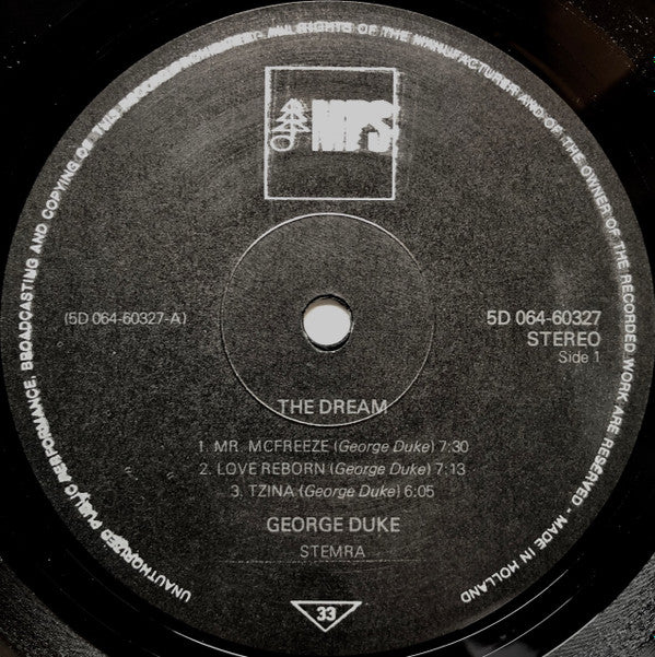 George Duke : The Dream (LP, Album)
