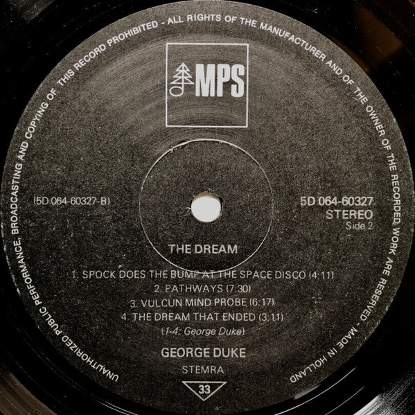 George Duke : The Dream (LP, Album)