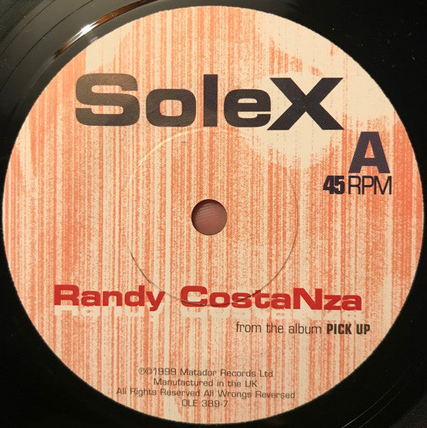 Solex : Randy Constanza (7")