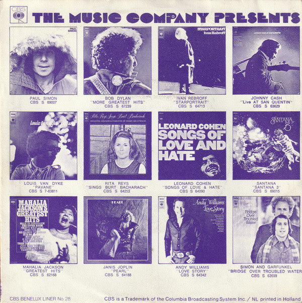 Lynn Anderson : Cry (7", Single)