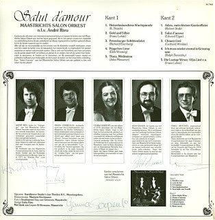 Maastrichts Salon Orkest : Salut D'amour (LP, Album)