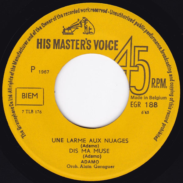 Adamo : Adamo  (Le Neon) (7", EP)