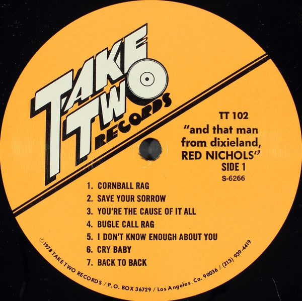 Red Nichols And His Five Pennies : ...And That Man From Dixieland (LP, Comp)
