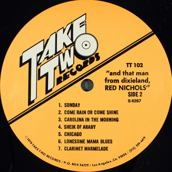 Red Nichols And His Five Pennies : ...And That Man From Dixieland (LP, Comp)