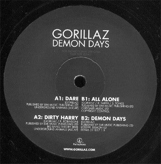 Gorillaz : Demon Days (12", Promo)