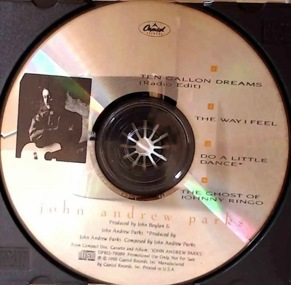 John Andrew Parks : John Andrew Parks (CD, Promo, Smplr)