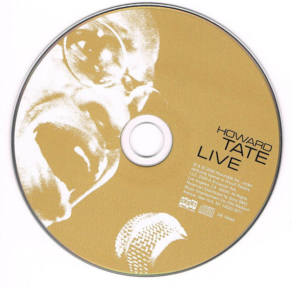 Howard Tate : Live (CD, Album)