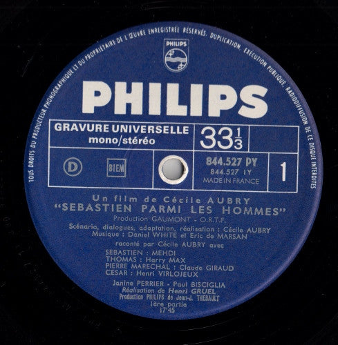 Cécile Aubry : Sébastien Parmi Les Hommes (LP, Album)