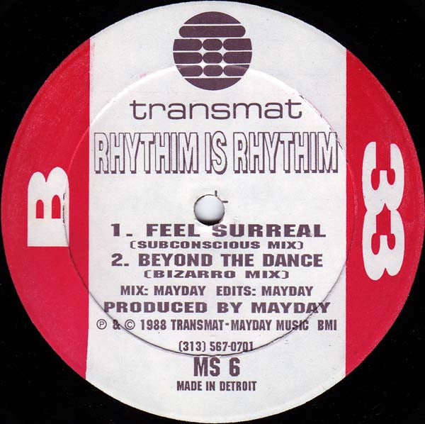 Rhythim Is Rhythim : It Is What It Is (12")