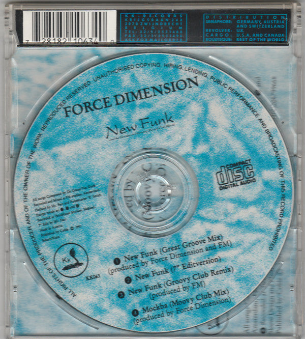 The Force Dimension : New Funk (CD, Single)
