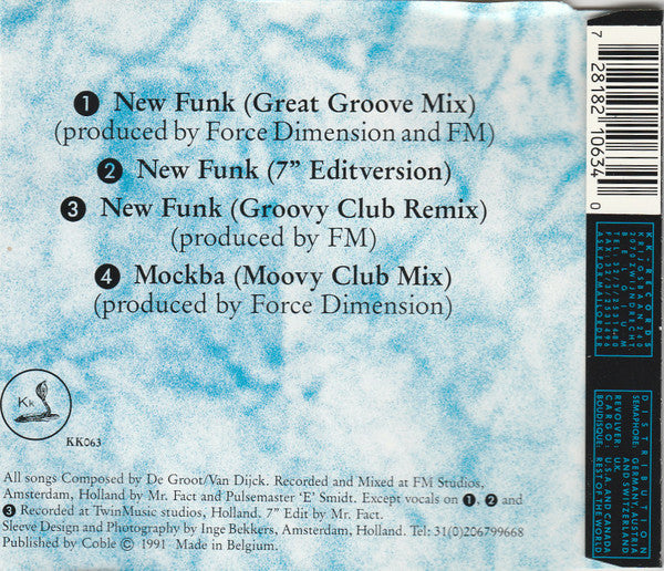 The Force Dimension : New Funk (CD, Single)