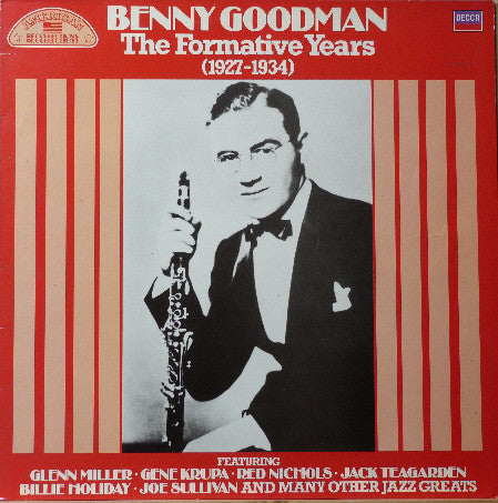 Benny Goodman : The Formative Years (LP, Comp, Mono)