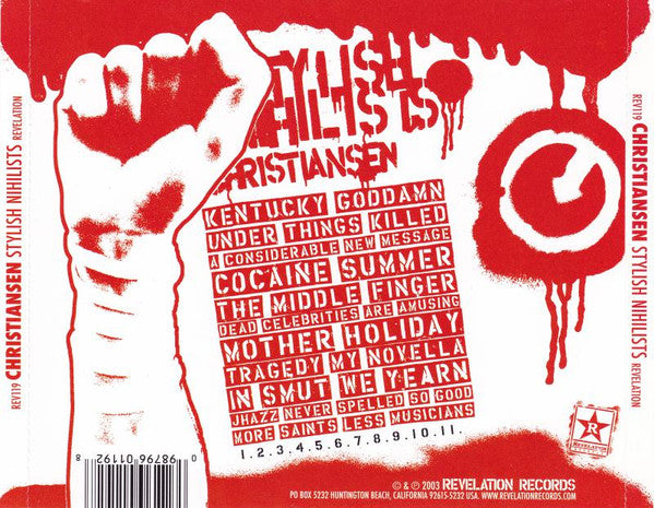 Christiansen : Stylish Nihilists (CD, Album)