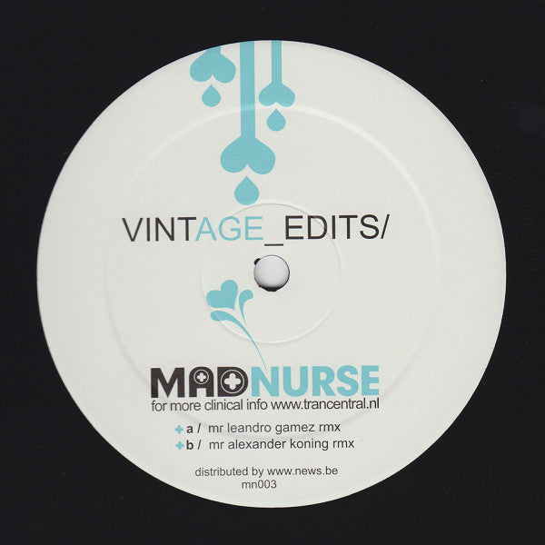Alexander Koning & Leandro Gamez : Vintage Edits (12")
