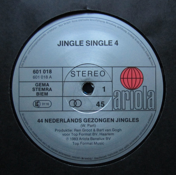 Ren Groot : Disco Jingle Single Volume 4 (12")