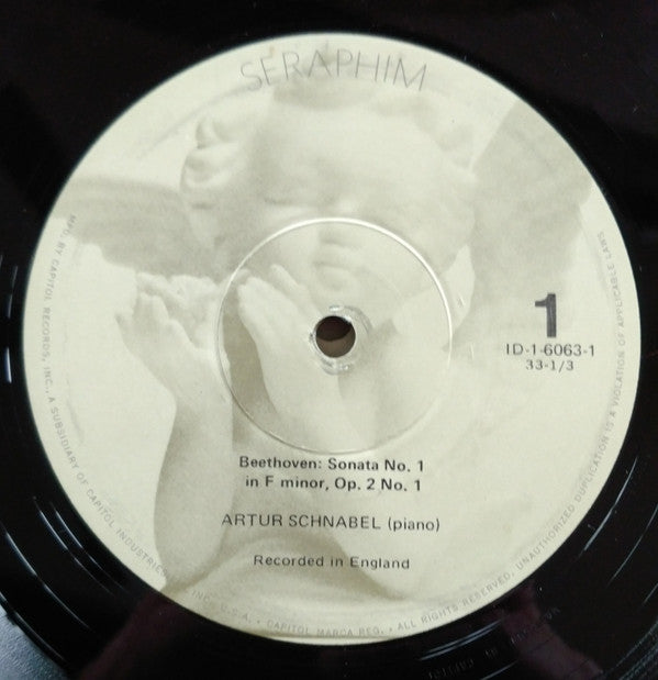 Artur Schnabel / Ludwig van Beethoven : The Complete Beethoven Society Recordings, 1932–37 / Vol. 1: Sonatas, Nos. 1-10 (4xLP, Comp, Mono, RP + Box)