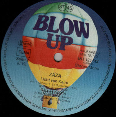 Za Za : Tango D'Elite (12", Maxi)