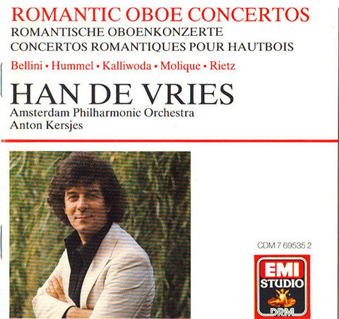 Han De Vries - Amsterdam Philharmonic Orchestra : Romantic Oboe Concertos (CD, Album)