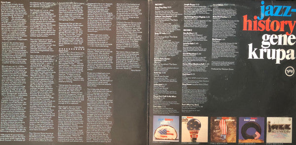 Gene Krupa : Jazz - History Vol. 11 (2xLP, Comp)