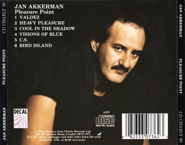 Jan Akkerman : Pleasure Point (CD, Album, RE)