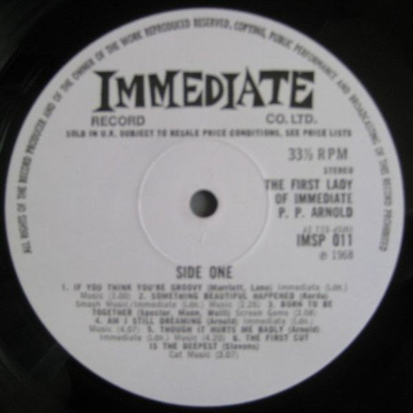 P.P. Arnold : The First Lady Of Immediate (LP)