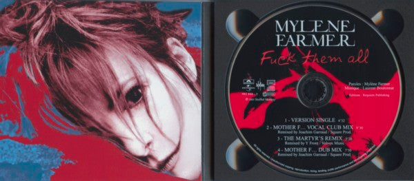Mylène Farmer : Fuck Them All (Remixes) (CD, Maxi, Ltd, Dig)