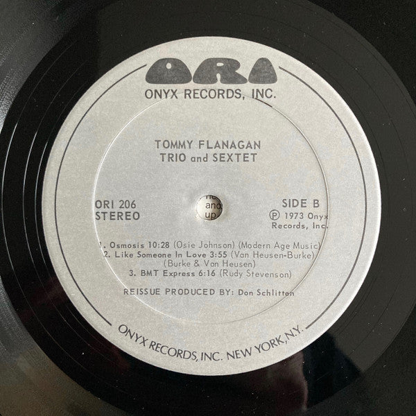 Tommy Flanagan : Trio And Sextet (LP, Album, RE)